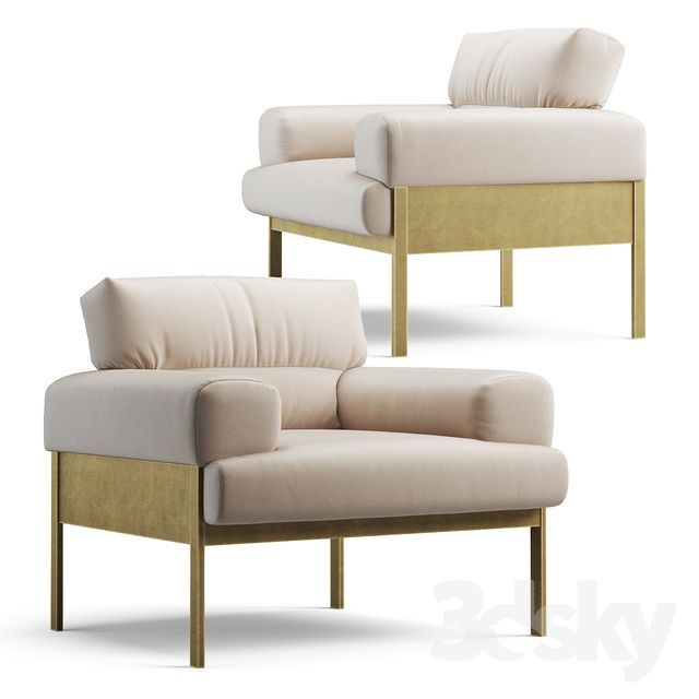3d Models: Arm Chair – Suki Armchair | Armchair, Furniture With Regard To Suki Armchairs (Photo 1 of 20)
