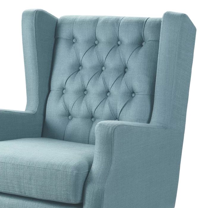 Allis Wingback Chair – Tax Life Regarding Allis Tufted Polyester Blend Wingback Chairs (Photo 16 of 20)