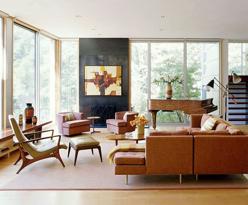 An Autumn Woodland Walk Inspires A Warm And Expressive Home Within Lau Barrel Chairs (View 13 of 20)