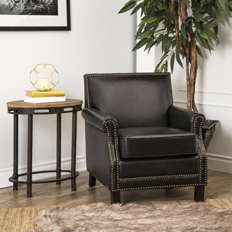Asbury 28" W Club Chair In 2020 | Leather Club Chairs, Black Within Asbury Club Chairs (View 5 of 20)