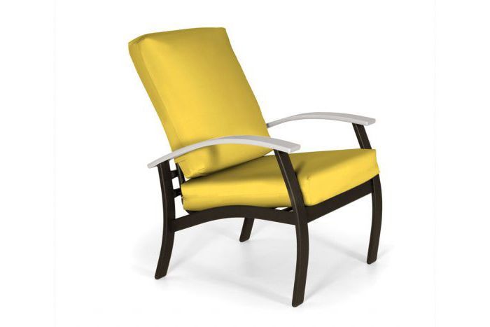 Belle Isle Cushion Arm Chair In Beachwood Arm Chairs (View 11 of 20)