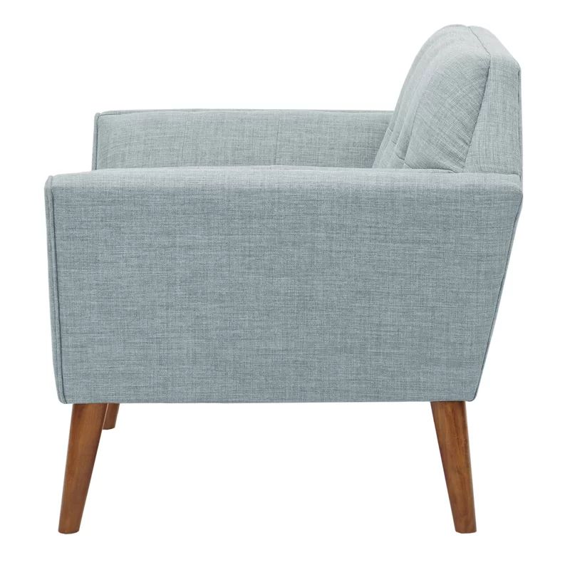 Belz 38" W Tufted Polyester Armchair | Accent Chairs With Belz Tufted Polyester Armchairs (View 7 of 20)