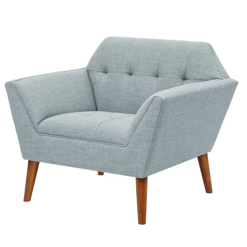 Belz 38" W Tufted Polyester Armchair | Furniture, Armchair With Belz Tufted Polyester Armchairs (View 6 of 20)
