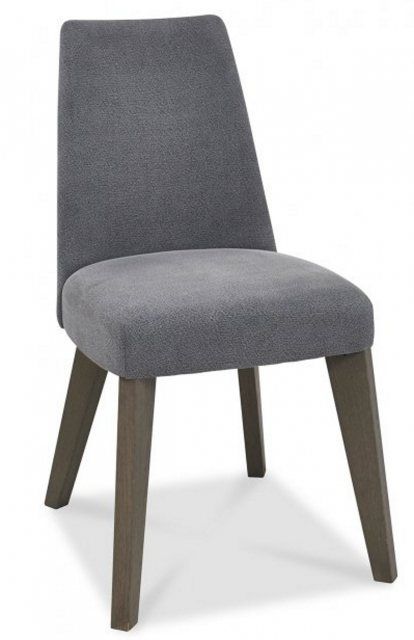 Bentley Design Cadell Aged Oak Upholstered Dining Chair Inside Carlton Wood Leg Upholstered Dining Chairs (Photo 14 of 20)