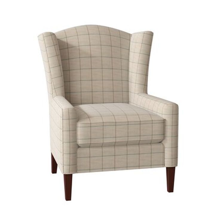 Bickerstaff Wingback Chair – Birch Lane Within Sweetwater Wingback Chairs (Photo 2 of 20)