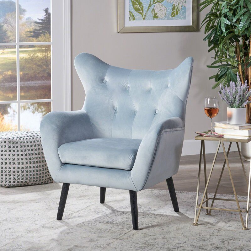 Bouck 21'' Wingback Chair | Wingback Chair, Accent Chairs Pertaining To Bouck Wingback Chairs (Photo 5 of 20)