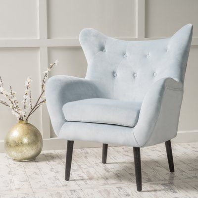 Bouck Wingback Chair – Wayfair Pertaining To Leppert Armchairs (View 9 of 20)