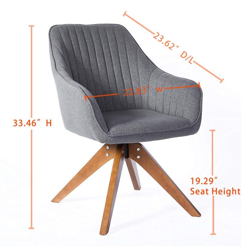 Brister Swivel Side Chair Intended For Brister Swivel Side Chairs (Photo 14 of 20)