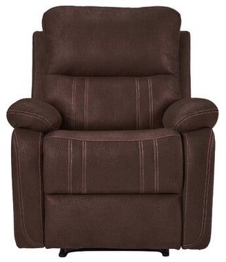 Brown Leather Accent Chair | Shop The World's Largest Within Coomer Faux Leather Barrel Chairs (Photo 20 of 20)