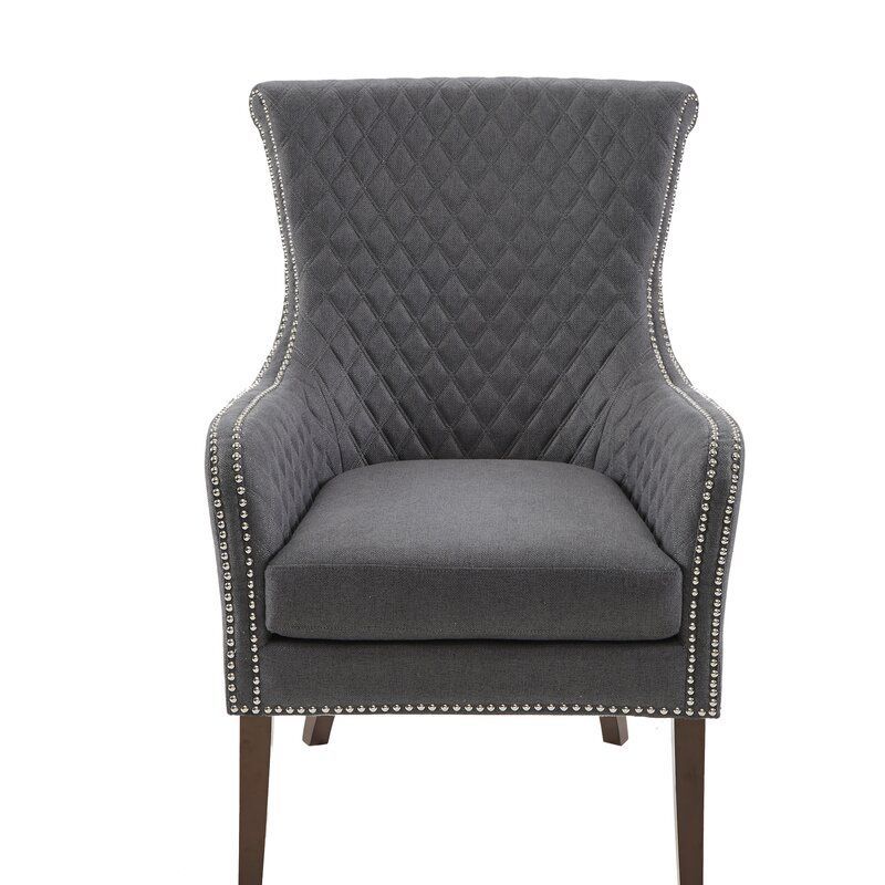 Busti Wingback Chair In 2020 | Upholstered Accent Chairs Pertaining To Busti Wingback Chairs (View 2 of 20)