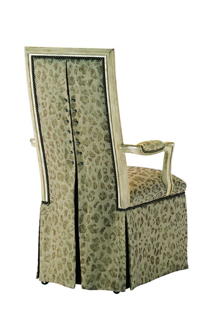 Caldwell Arm Chair | Marge Carson Pertaining To Caldwell Armchairs (View 4 of 20)