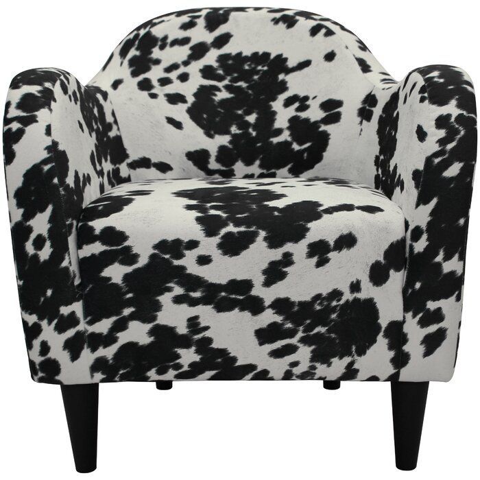 Caldwell Armchair In 2020 | Mid Century Armchair, Cow Print Pertaining To Caldwell Armchairs (View 12 of 20)