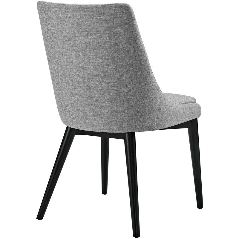 Carlton Wood Leg Upholstered Dining Chair With Carlton Wood Leg Upholstered Dining Chairs (Photo 9 of 20)