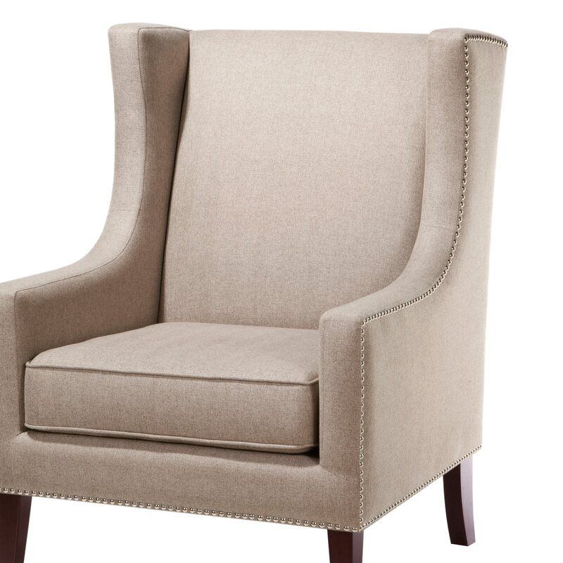 Chagnon Wingback Chair In Chagnon Wingback Chairs (View 9 of 20)