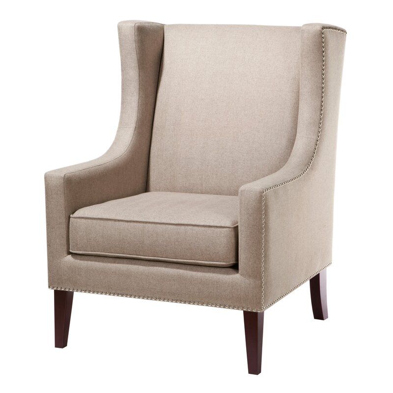 Chagnon Wingback Chair Pertaining To Chagnon Wingback Chairs (View 6 of 20)