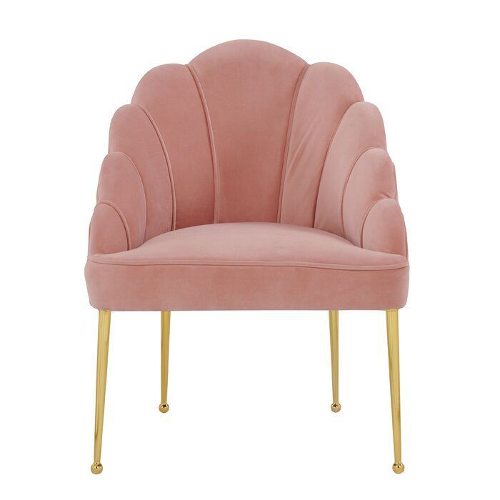 Cohutta Armchair | Allmodern | Velvet Chair, Pink Velvet For Cohutta Armchairs (View 3 of 20)