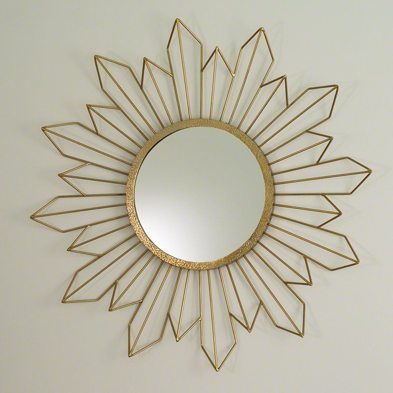 Daleyza Accent Mirror | Sunburst Mirror, Mirror Wall, Mirror For Daleyza Slipper Chairs (View 13 of 20)