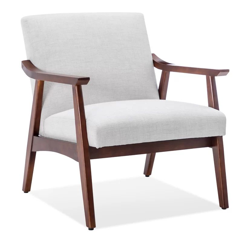 Dallin Arm Chair In 2020 | Fabric Accent Chair, Wood Frame With Regard To Dallin Arm Chairs (View 3 of 20)