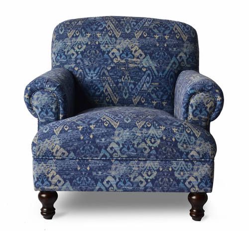 Dara Denim Accent Chairjofran Furniture With Regard To Dara Armchairs (View 14 of 20)