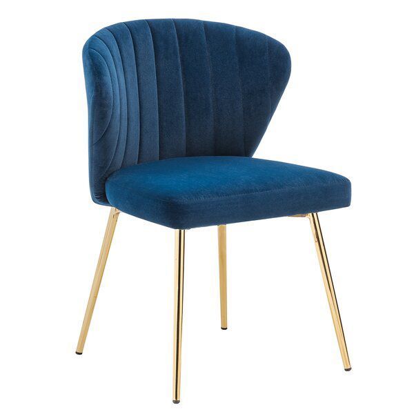 Daulton 20" W Velvet Side Chair | Small Side Chair, Side For Daulton Velvet Side Chairs (View 4 of 20)
