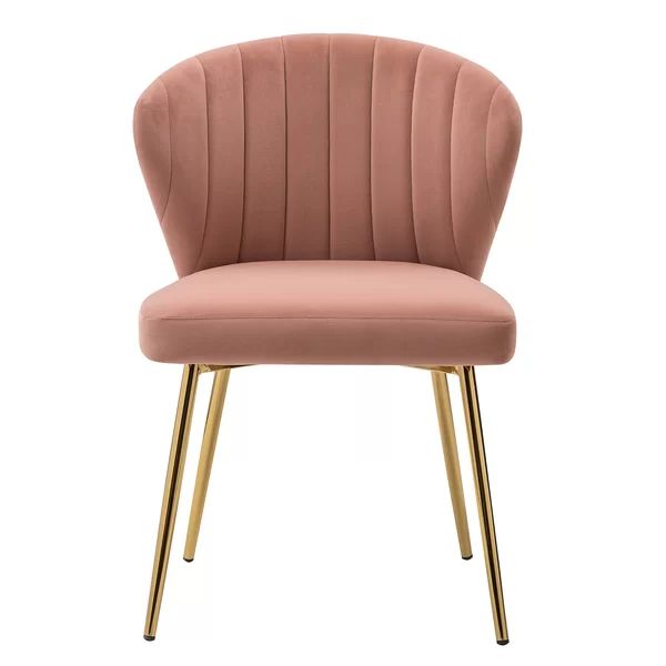 Daulton 20" W Velvet Side Chair | Small Side Chair, Wooden In Daulton Velvet Side Chairs (Photo 3 of 20)