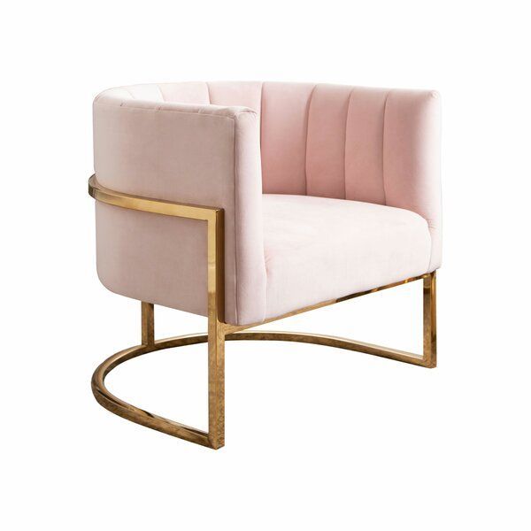 Daulton Barrel Chair | Velvet Accent Chair, Abbyson Living Pertaining To Daulton Velvet Side Chairs (View 10 of 20)