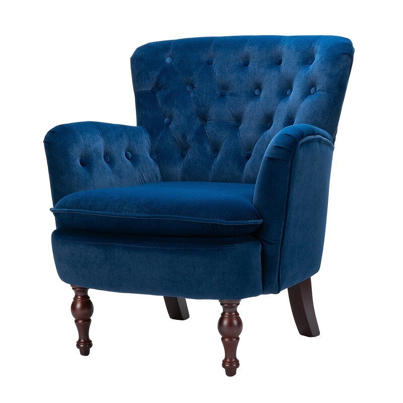 Featured Photo of The 20 Best Collection of Didonato Tufted Velvet Armchairs