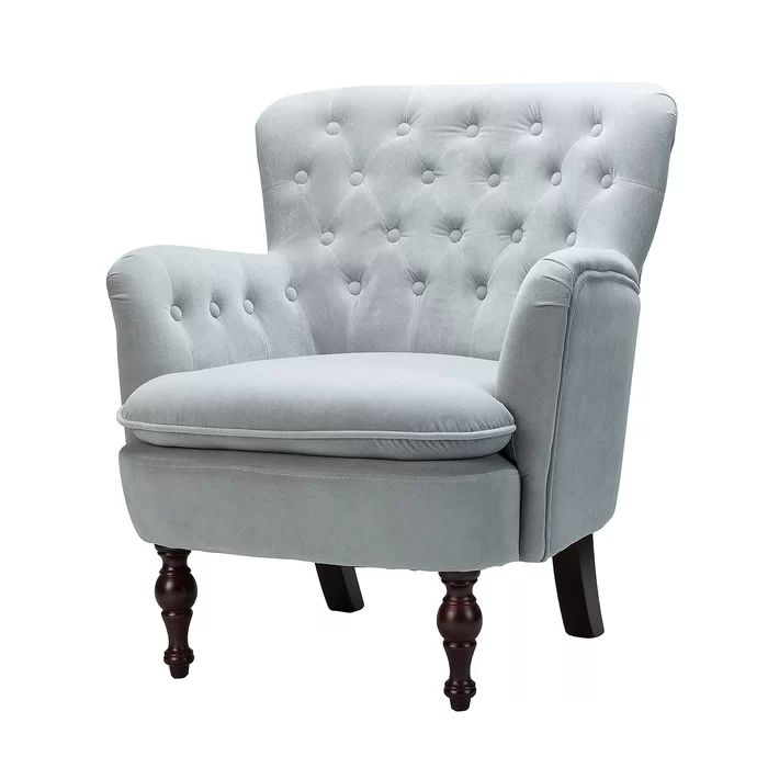 Didonato Armchair In 2020 | Tufted Accent Chair, Accent Within Didonato Tufted Velvet Armchairs (Photo 9 of 20)