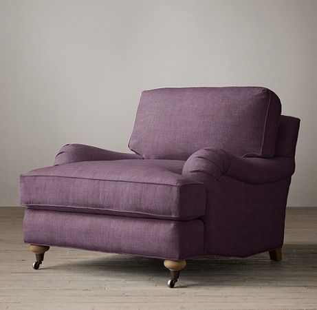 English Roll Arm Chair | Rolled Arm Chair, Upholstered Intended For Hutchinsen Polyester Blend Armchairs (View 9 of 20)