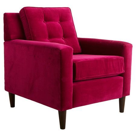 Farrah Velvet Arm Chair | Armchair, Chair, Velvet Armchair Throughout Bernardston Armchairs (Photo 3 of 20)