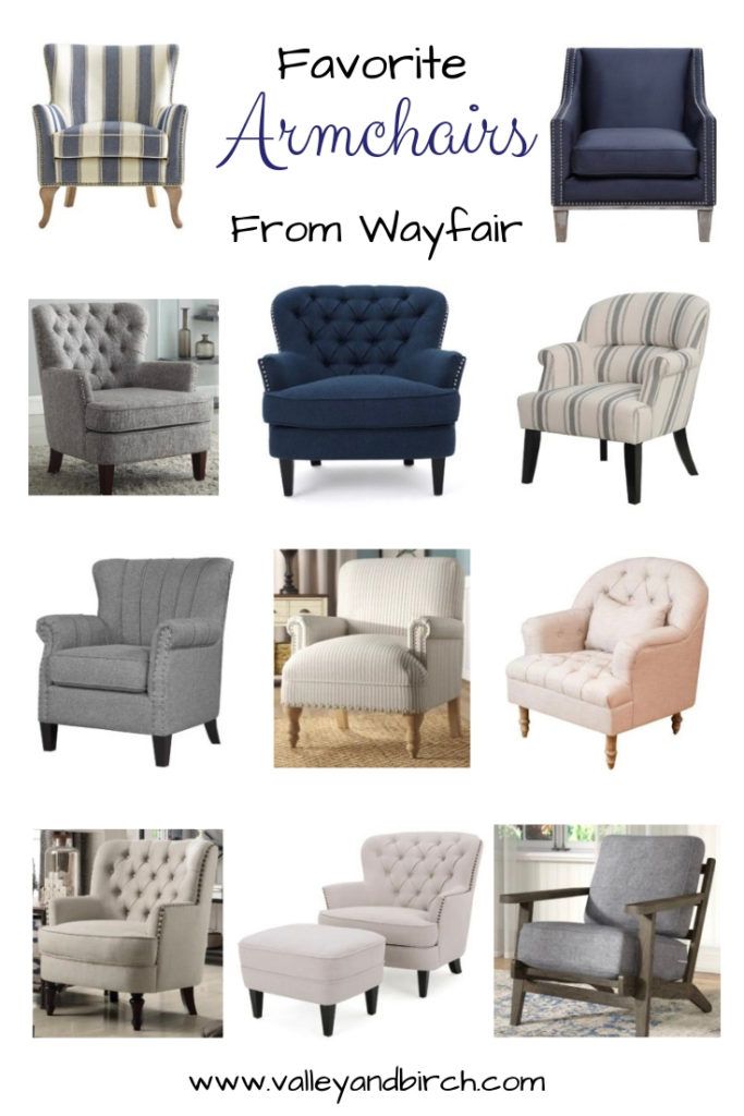 Favourite Armchairs From Wayfair – Valley + Birch In Jayde Armchairs (View 16 of 20)