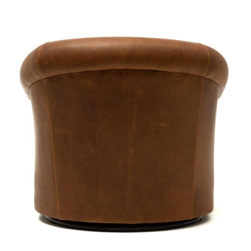Garland Swivel Chair With Regard To Louisiana Barrel Chairs And Ottoman (View 16 of 20)