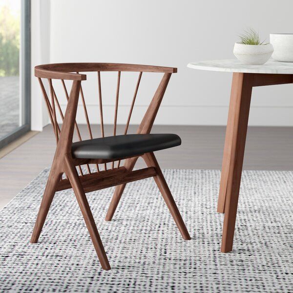 Graham Solid Wood Dining Chair Intended For Filton Barrel Chairs (View 16 of 20)