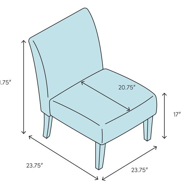 Harland Modern Armless Slipper Chair Regarding Harland Modern Armless Slipper Chairs (Photo 3 of 20)