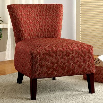 Hokku Designs Menara Slipper Chair | Wayfair | Pattern Throughout Wadhurst Slipper Chairs (View 10 of 20)