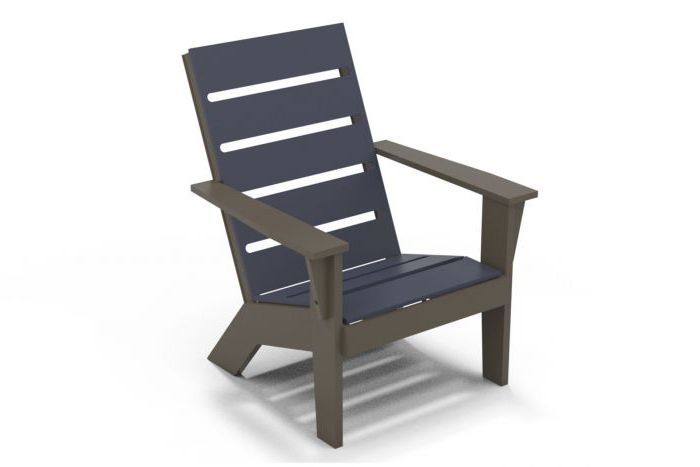 Hudson Mgp Adirondack Arm Chair 2h7 Intended For Beachwood Arm Chairs (View 3 of 20)
