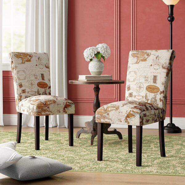 Jute Accent Chair Regarding Alush Accent Slipper Chairs (set Of 2) (View 6 of 20)