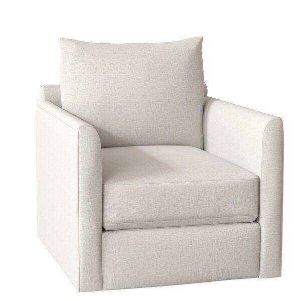 Kira Swivel Armchair Pertaining To Ronald Polyester Blend Armchairs (View 16 of 20)