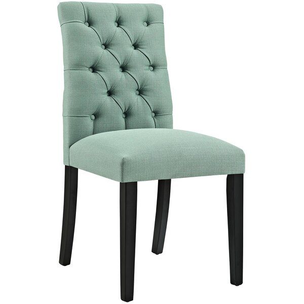 Kitchen & Dining Chairs With Regard To Madison Avenue Tufted Cotton Upholstered Dining Chairs (set Of 2) (View 7 of 20)