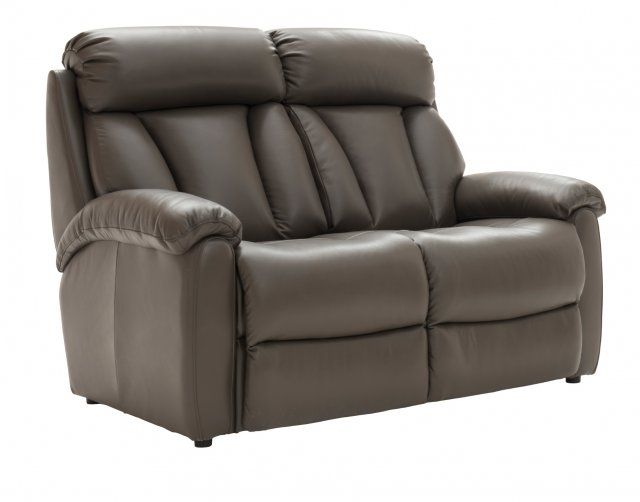 La Z Boy Georgina 2 Seater Leather Sofa Within Georgina Armchairs (set Of 2) (View 18 of 20)