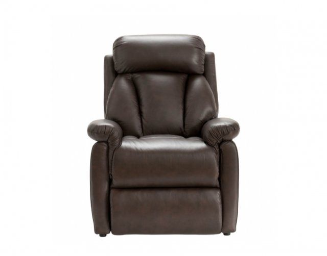 La Z Boy Georgina Leather Armchair Intended For Georgina Armchairs (set Of 2) (View 4 of 20)