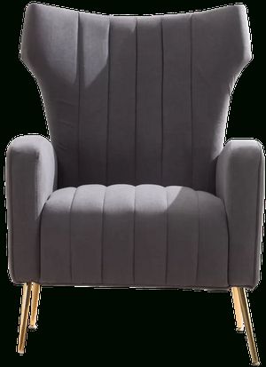 Lauretta Wingback Chair | Gray Pertaining To Lauretta Velvet Wingback Chairs (View 11 of 20)