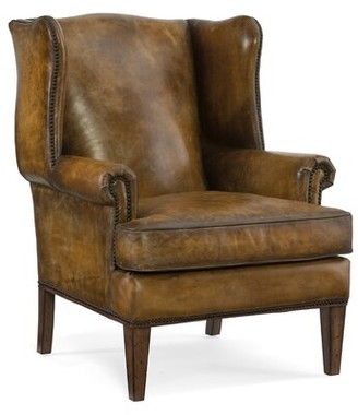 Leather Wingback Chair | Shop The World's Largest Collection For Marisa Faux Leather Wingback Chairs (Photo 7 of 20)