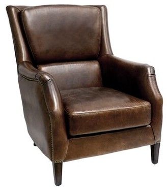 Leather Wingback Chair | Shop The World's Largest Collection Intended For Marisa Faux Leather Wingback Chairs (View 19 of 20)