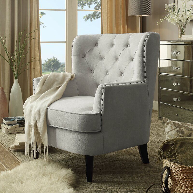 Lenaghan Wingback Chair In 2020 | Furniture, Chair For Lenaghan Wingback Chairs (Photo 8 of 20)