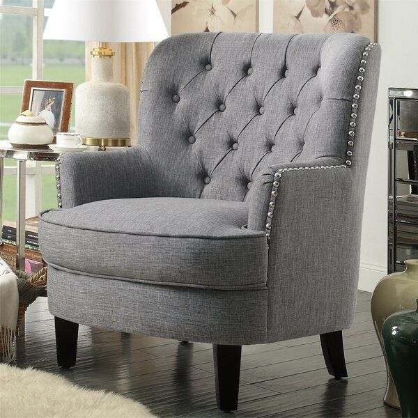 Lenaghan Wingback Chair With Regard To Lenaghan Wingback Chairs (View 6 of 20)