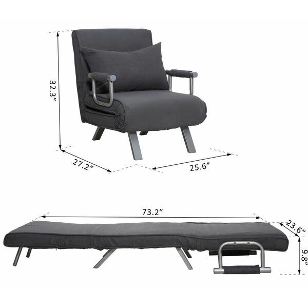 Longoria Convertible Chair Regarding Longoria Convertible Chairs (Photo 2 of 20)