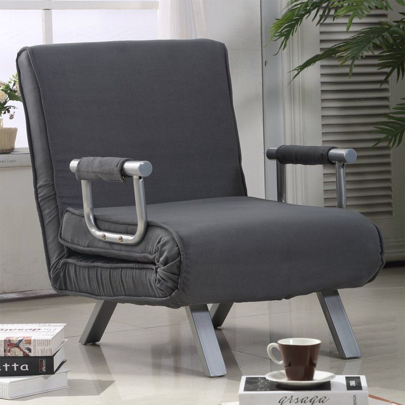 Longoria Convertible Chair | Sleeper Chair, Single Sofa Bed For Longoria Convertible Chairs (View 5 of 20)