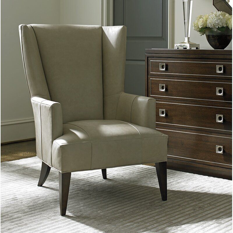 Macarthur Park 32" W Wingback Chair Intended For Sweetwater Wingback Chairs (Photo 3 of 20)