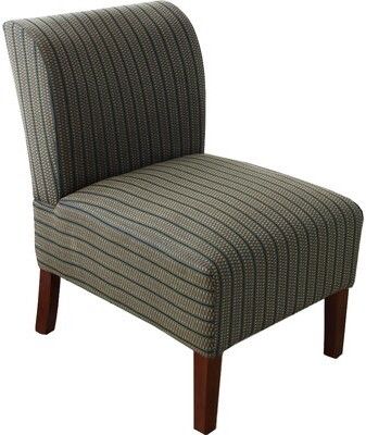 Maturin Slipper Chair Fabric: Heather In Daleyza Slipper Chairs (View 17 of 20)